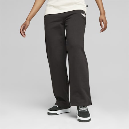 Puma wide leg joggers best sale